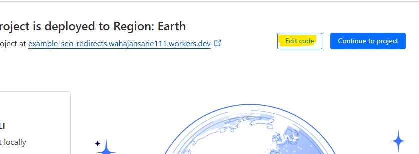 Editing the cloudflare Workers Script After Deploying