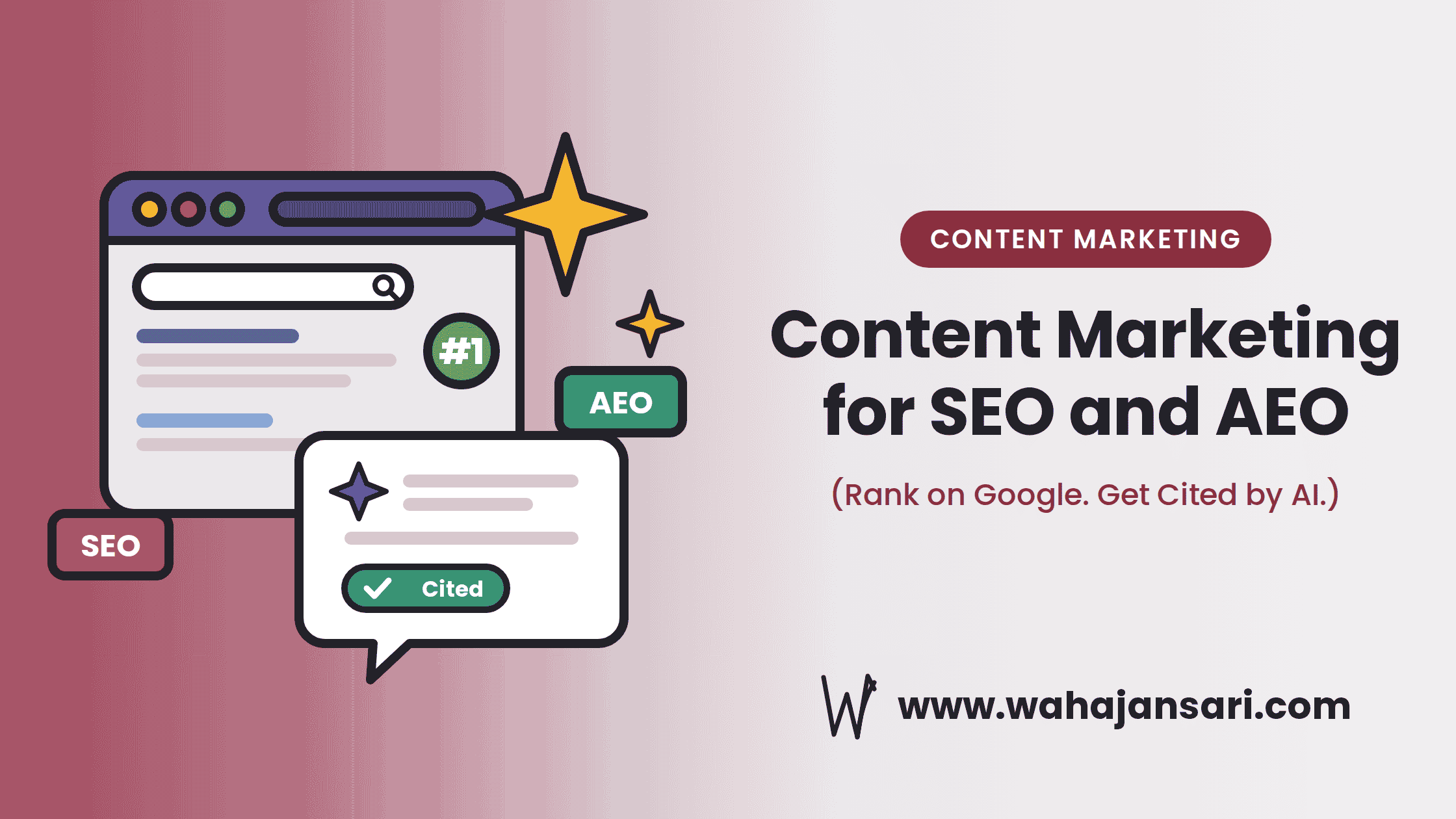 content marketing for seo and aeo