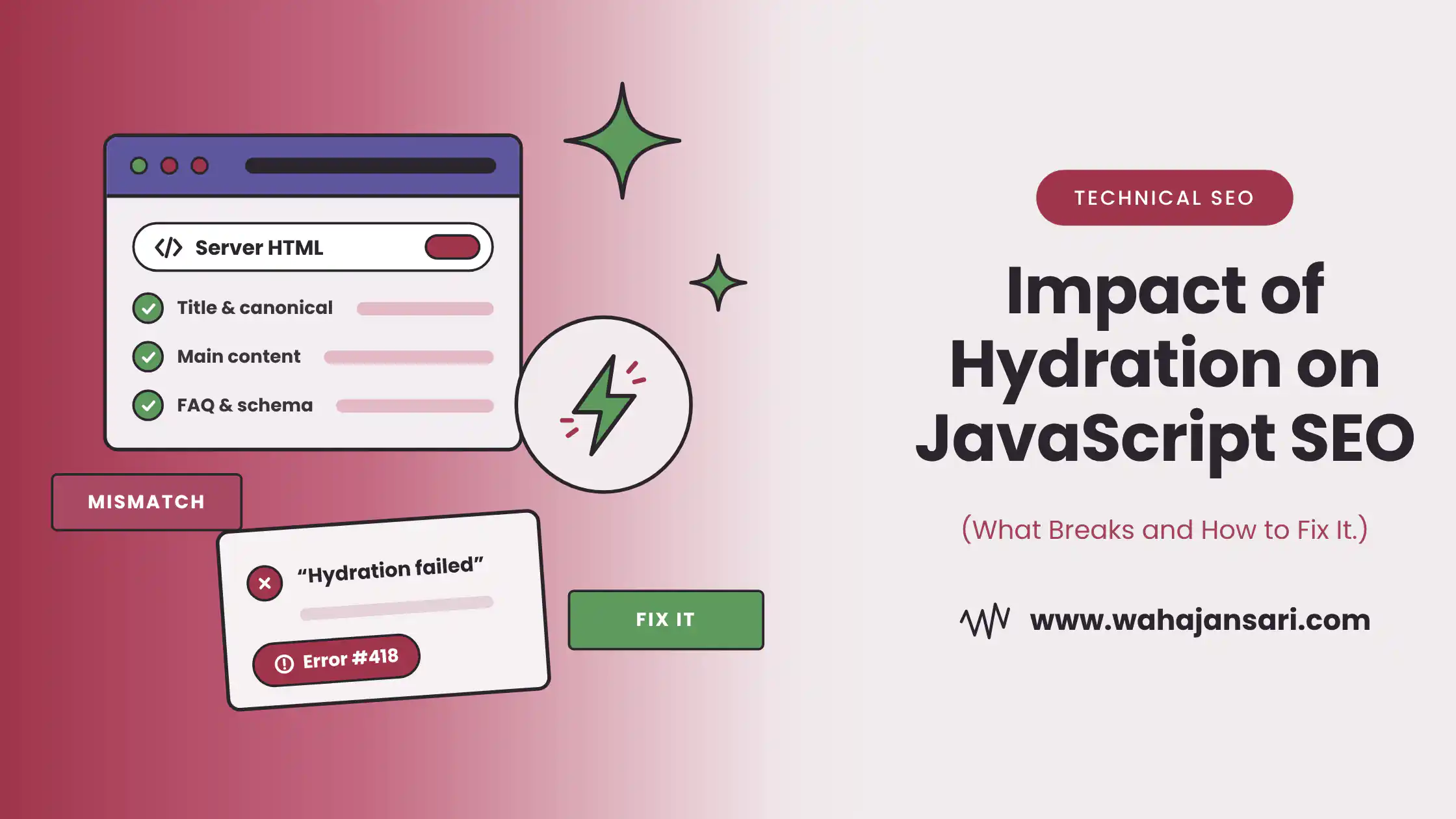 Impact of hydration on JavaScript SEO: what breaks and how to fix it