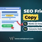 SEO friendly copy that ranks on Google and converts visitors
